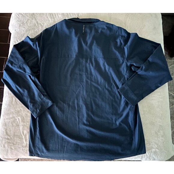 Sitka Gear Mens Button-Up Shirt XL Blue Employee Worldwide Power Products Logo - Picture 8 of 9